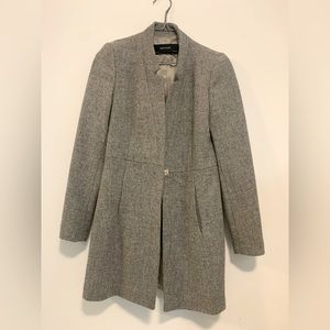 Zara Basic xs grey lightweight jacket